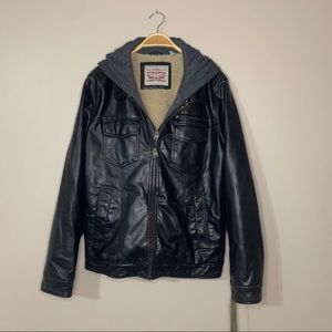 Men’s Black Leather Jacket